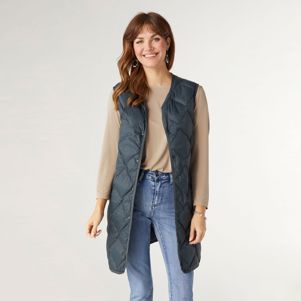 Packable Lightweight Down Vest - Navy
