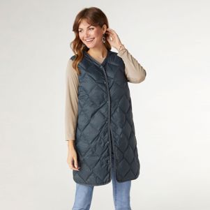Packable Lightweight Down Vest - Navy