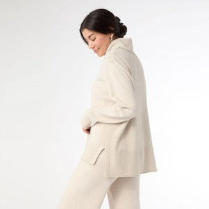 Heavenly-Luxe Cowl Neck Sweater - Cream