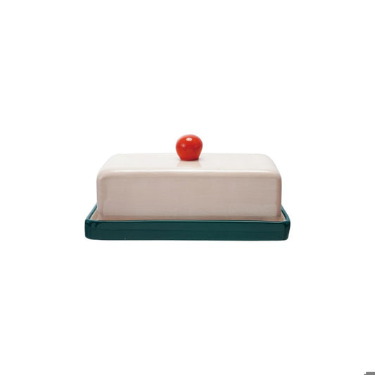 Stoneware Butter Dish