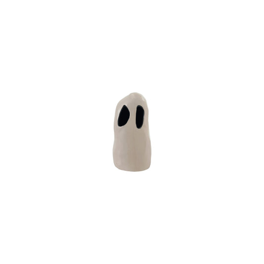 Stoneware Ghost with Cut-Outs - Small