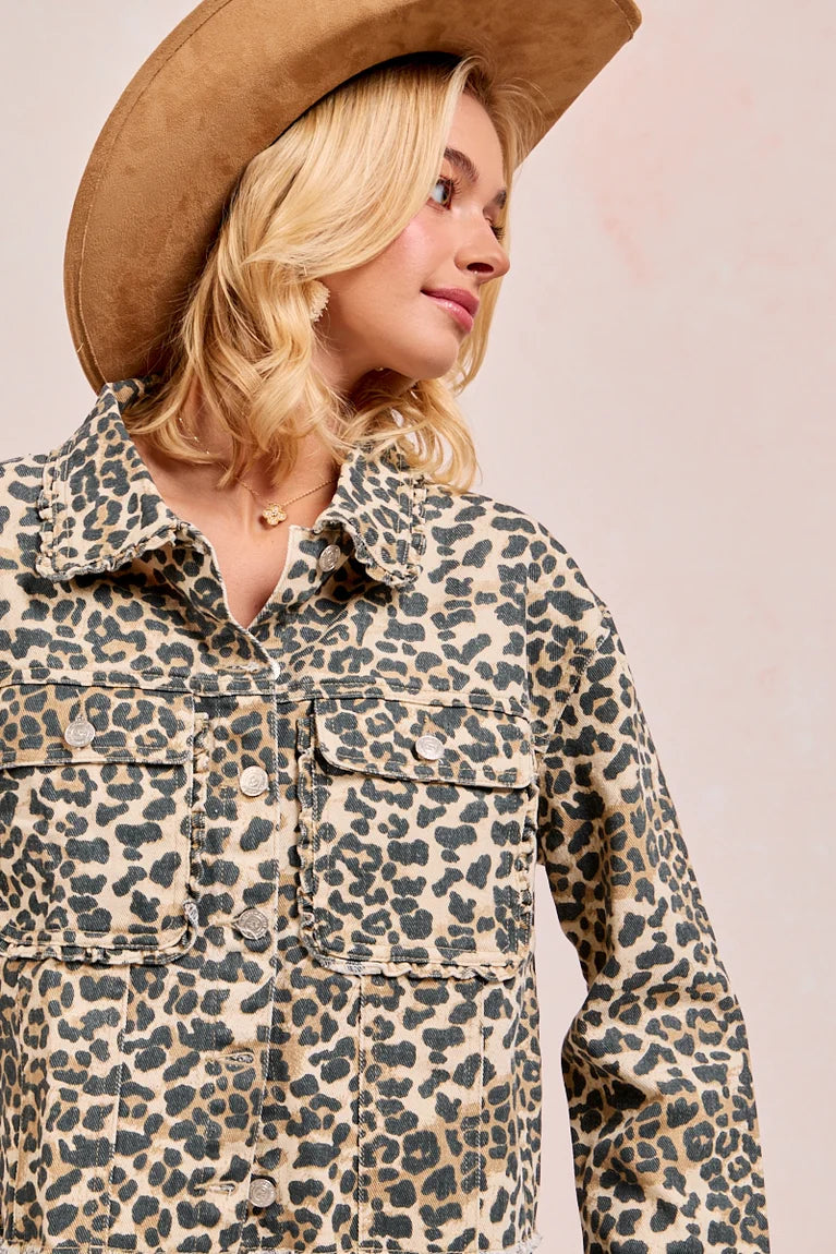 Leopard Print Jacket