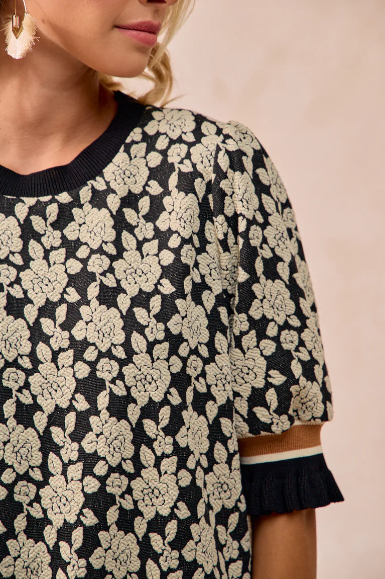 Textured Knit Top