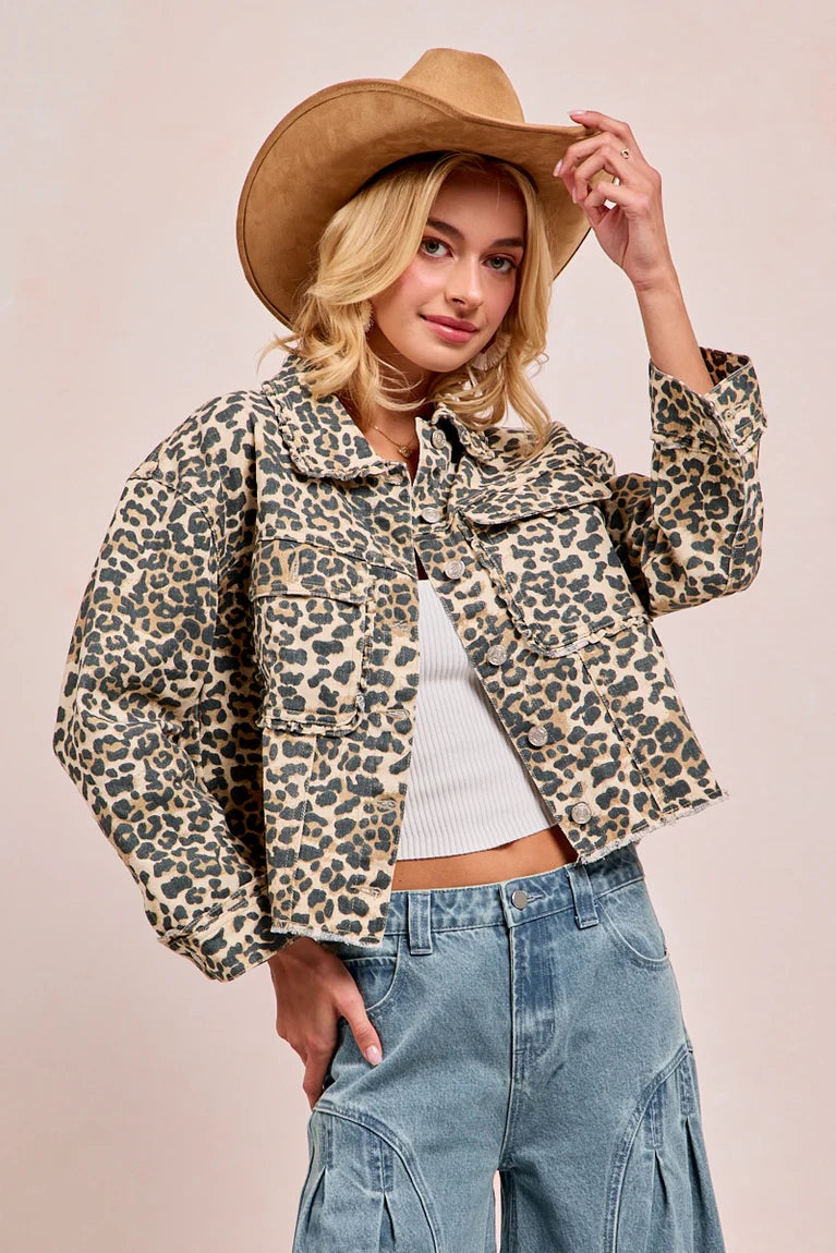 Leopard Print Jacket
