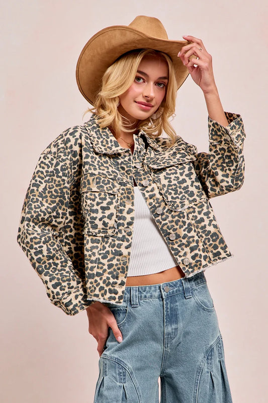 Leopard Print Jacket