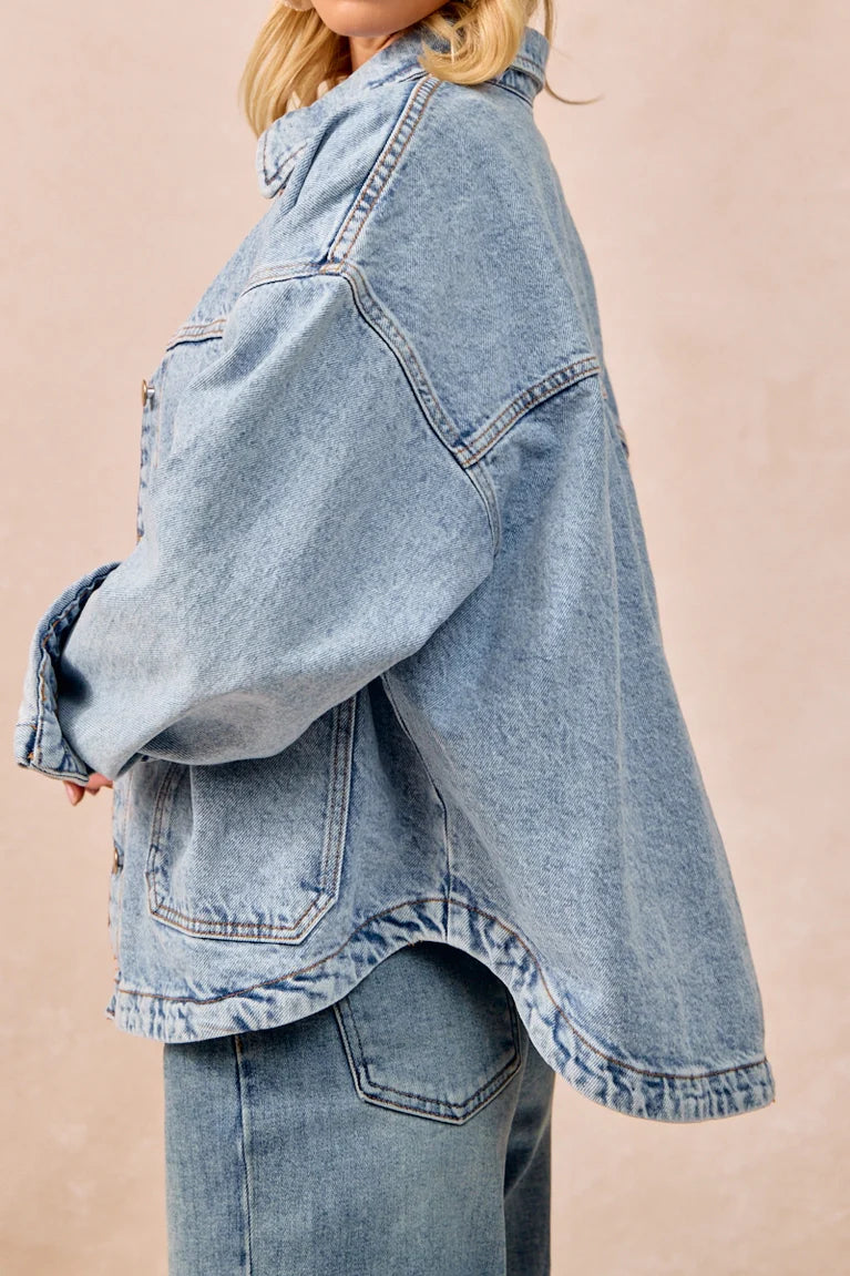 Washed Denim Jacket