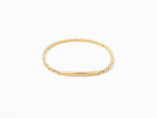 Waterproof 3mm w/ Bar Stretch Bracelet