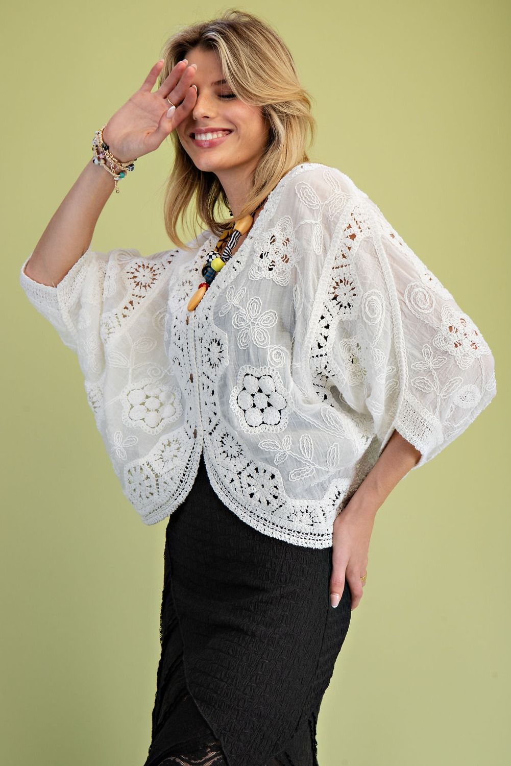 Crochet Drape