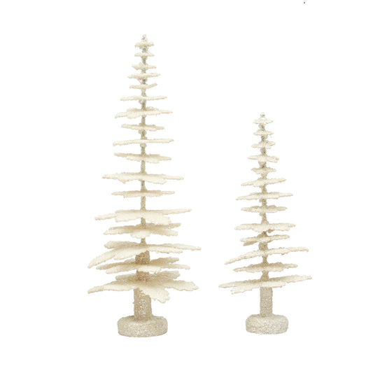 Coated Paper Tree w/ Glitter