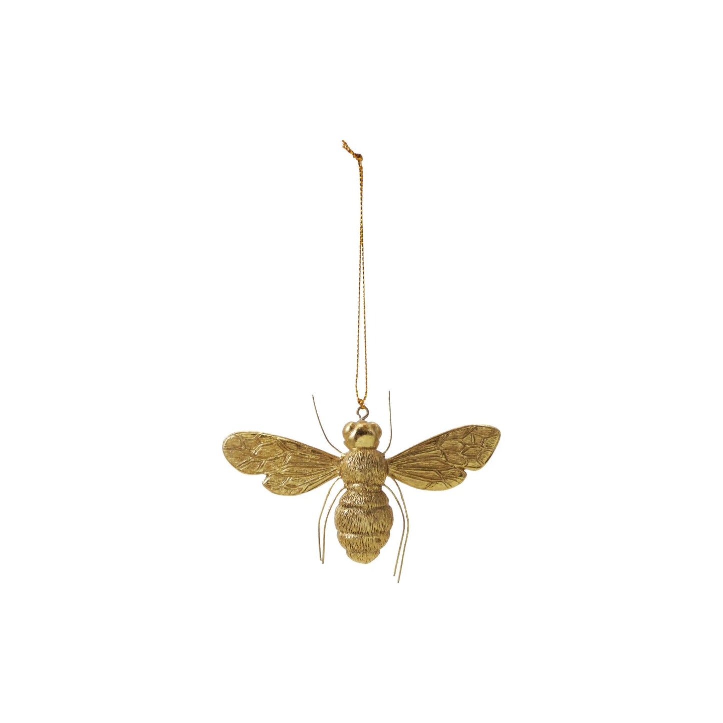 Resin Bee Ornament with Wire Legs