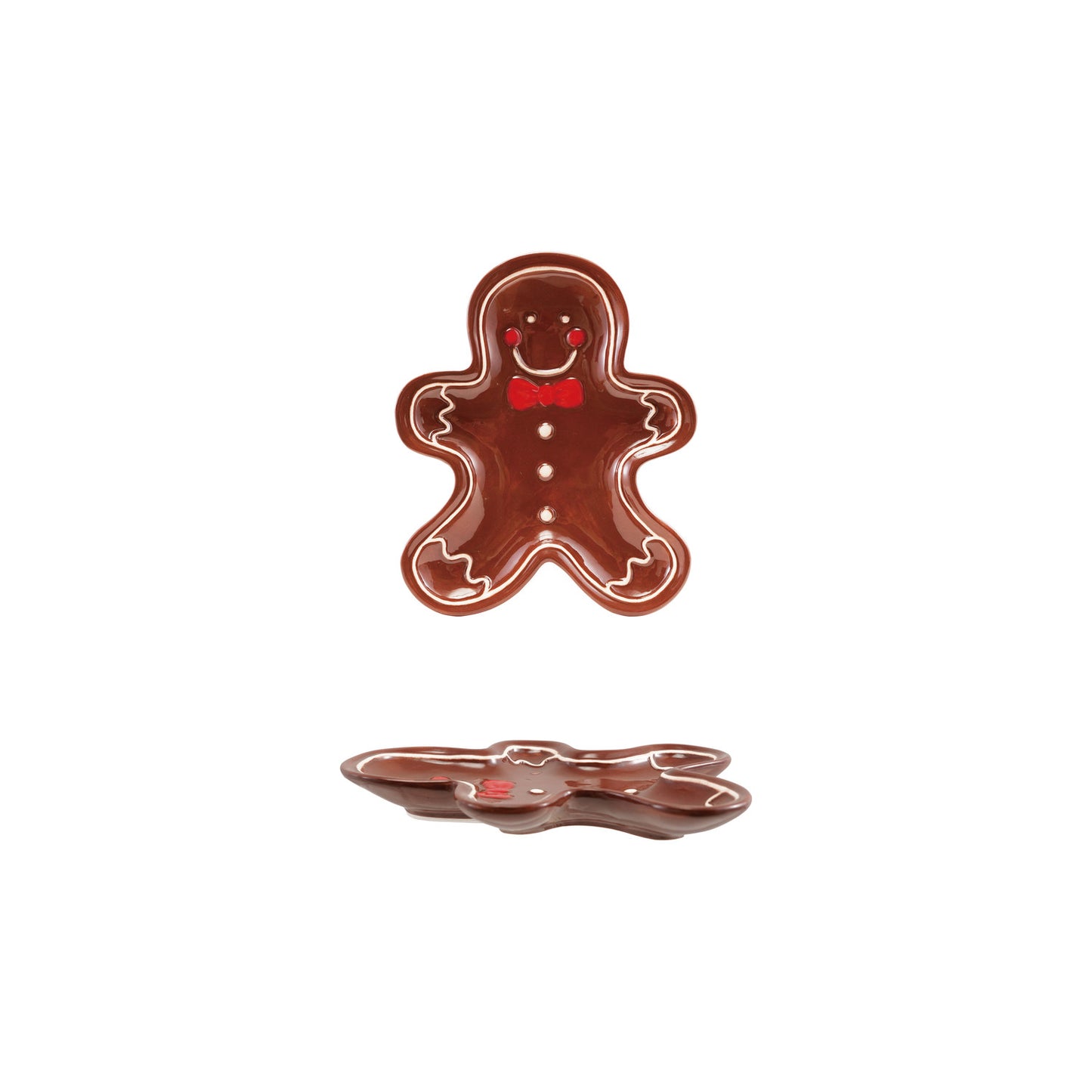 Gingerbread Shaped Dish