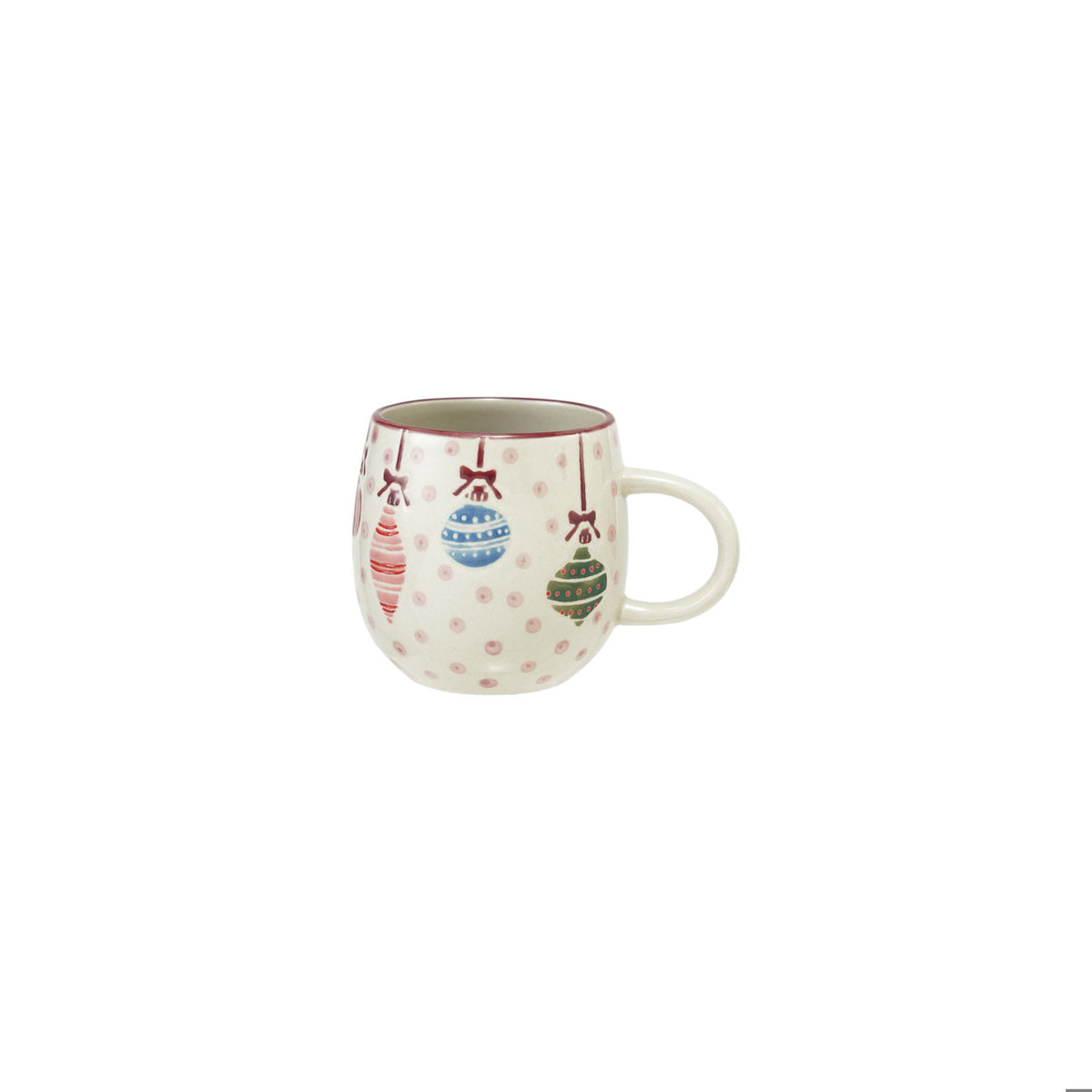 Hand-Painted Stoneware Child Sized Mug