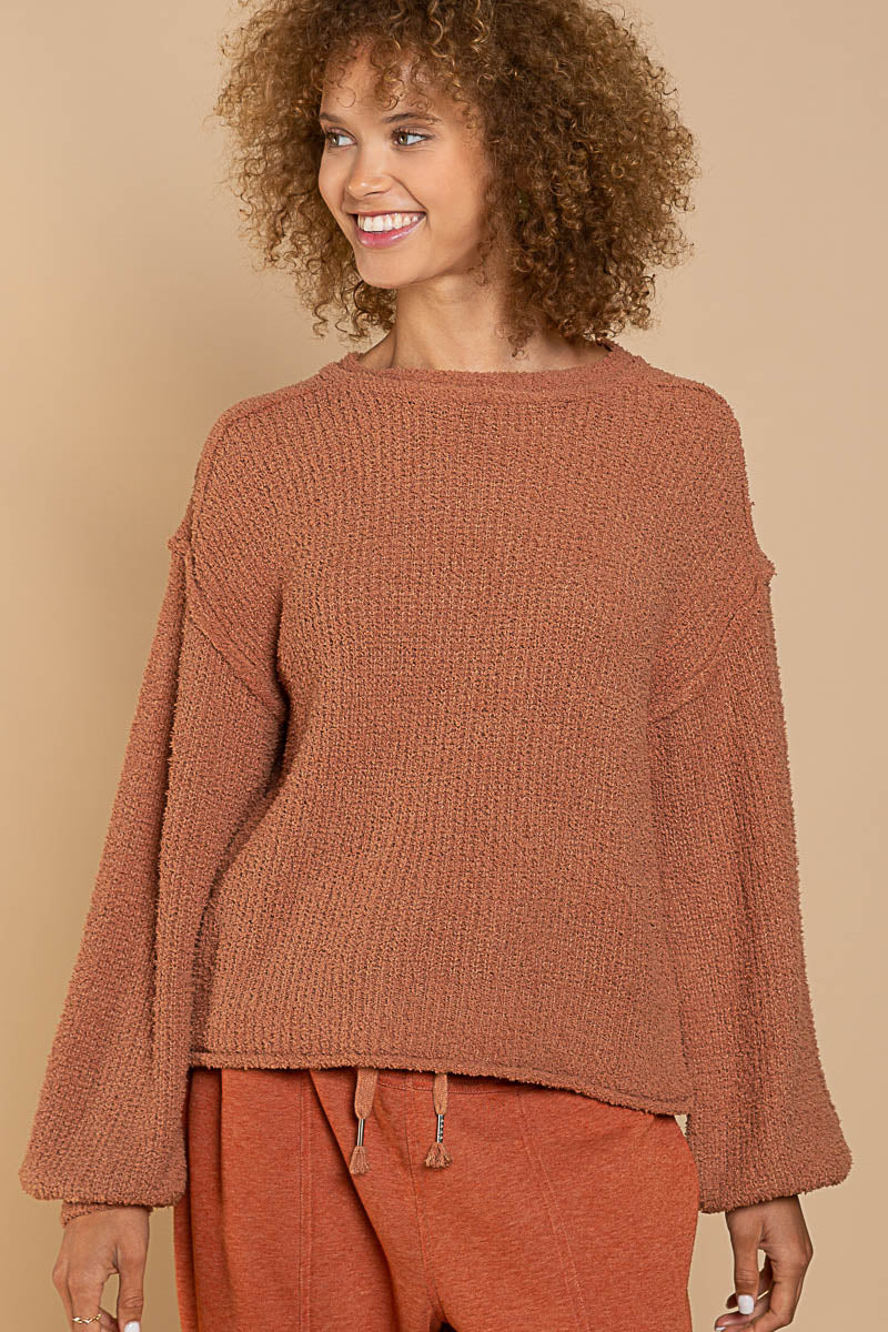 Balloon Sleeve Sweater