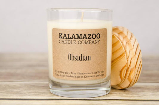 Obsidian Candle