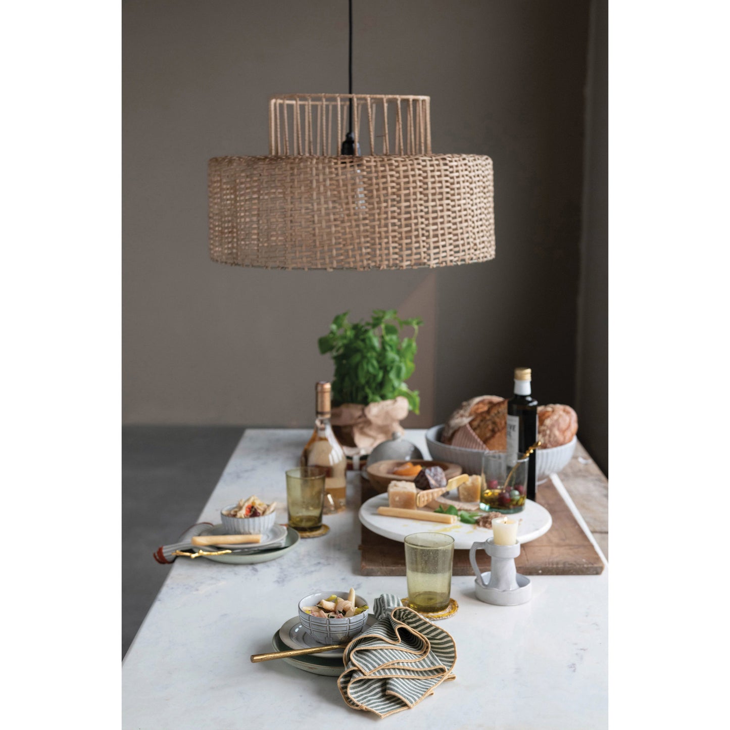 Round Stoneware Domed Dish